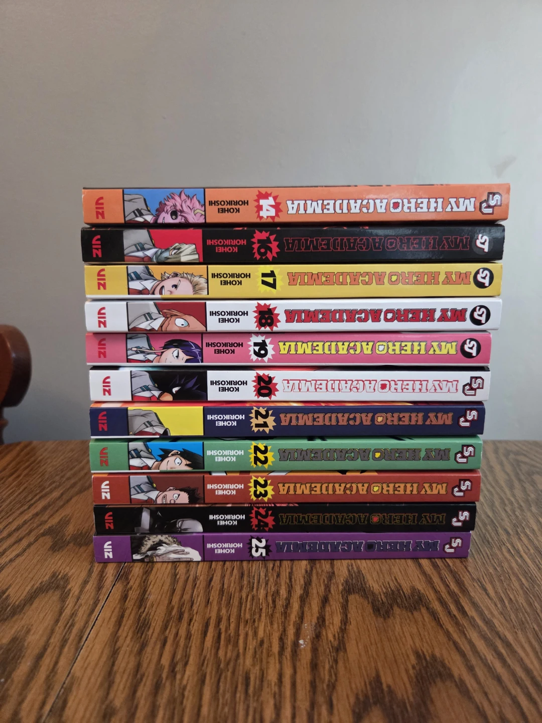 My Hero Academia Manga Volumes 14 & 16-25