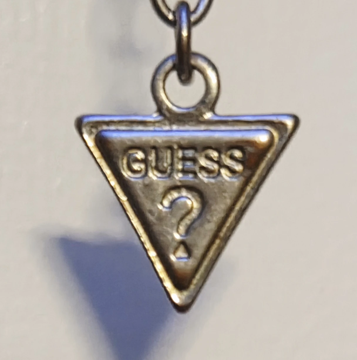Guess Silver Tone Necklace with Rhinestones - photo 2