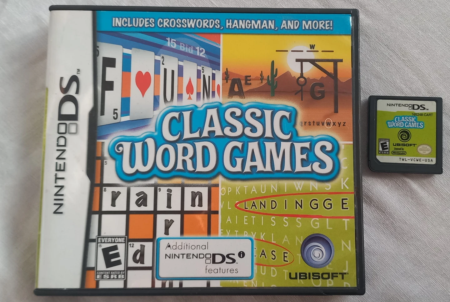 Nintendo DS Classic Word Games Cartridge with Case
