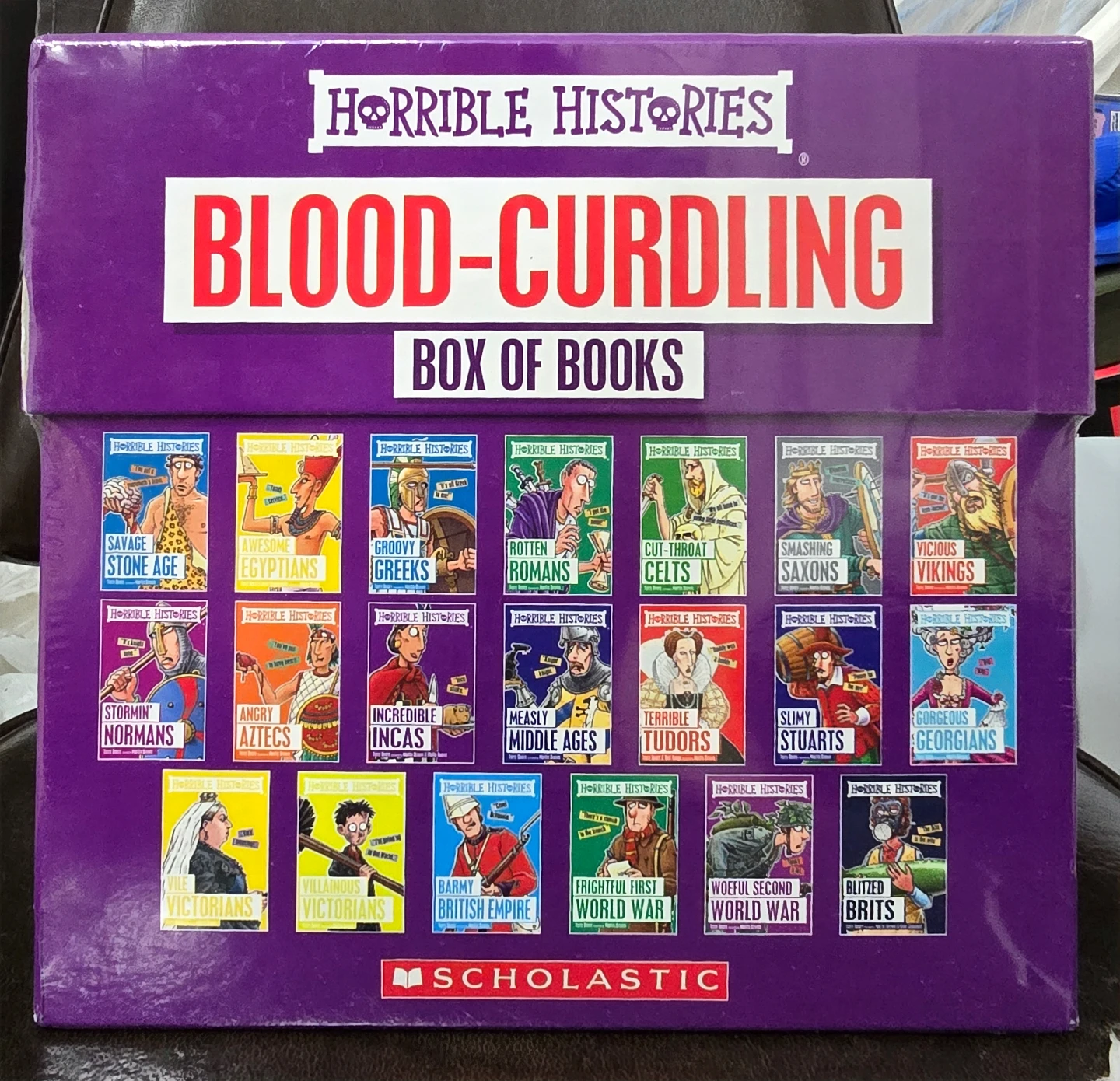 Horrible Histories Blood-Curdling Box of Books - photo 2