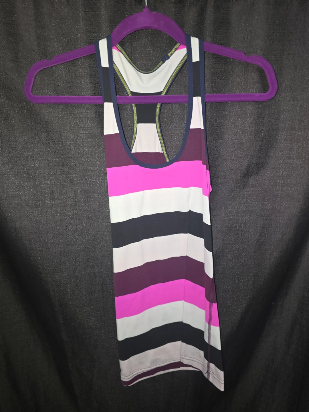 Lululemon Athletica Striped Tank Top