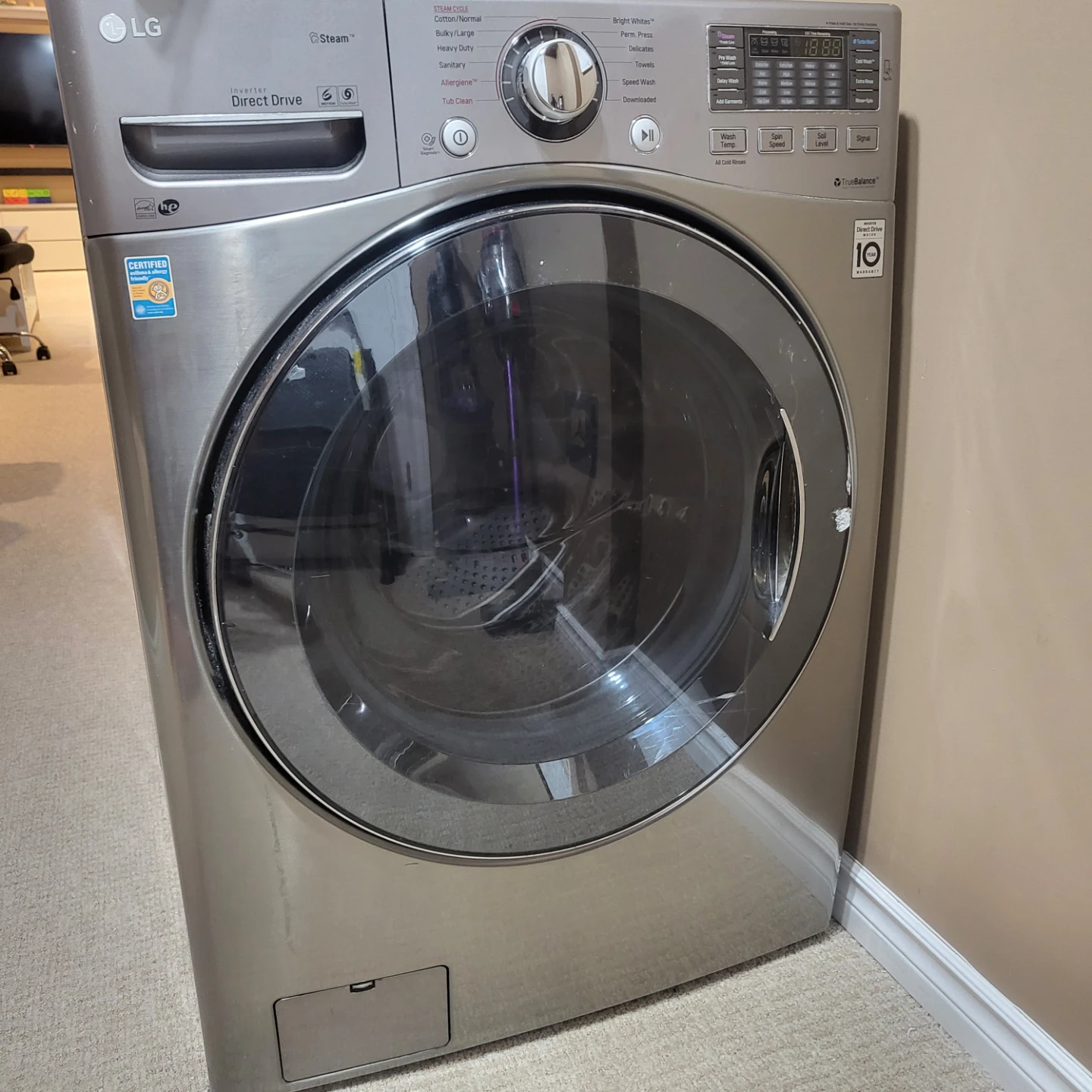 LG SteamDirect Drive Washing Machine