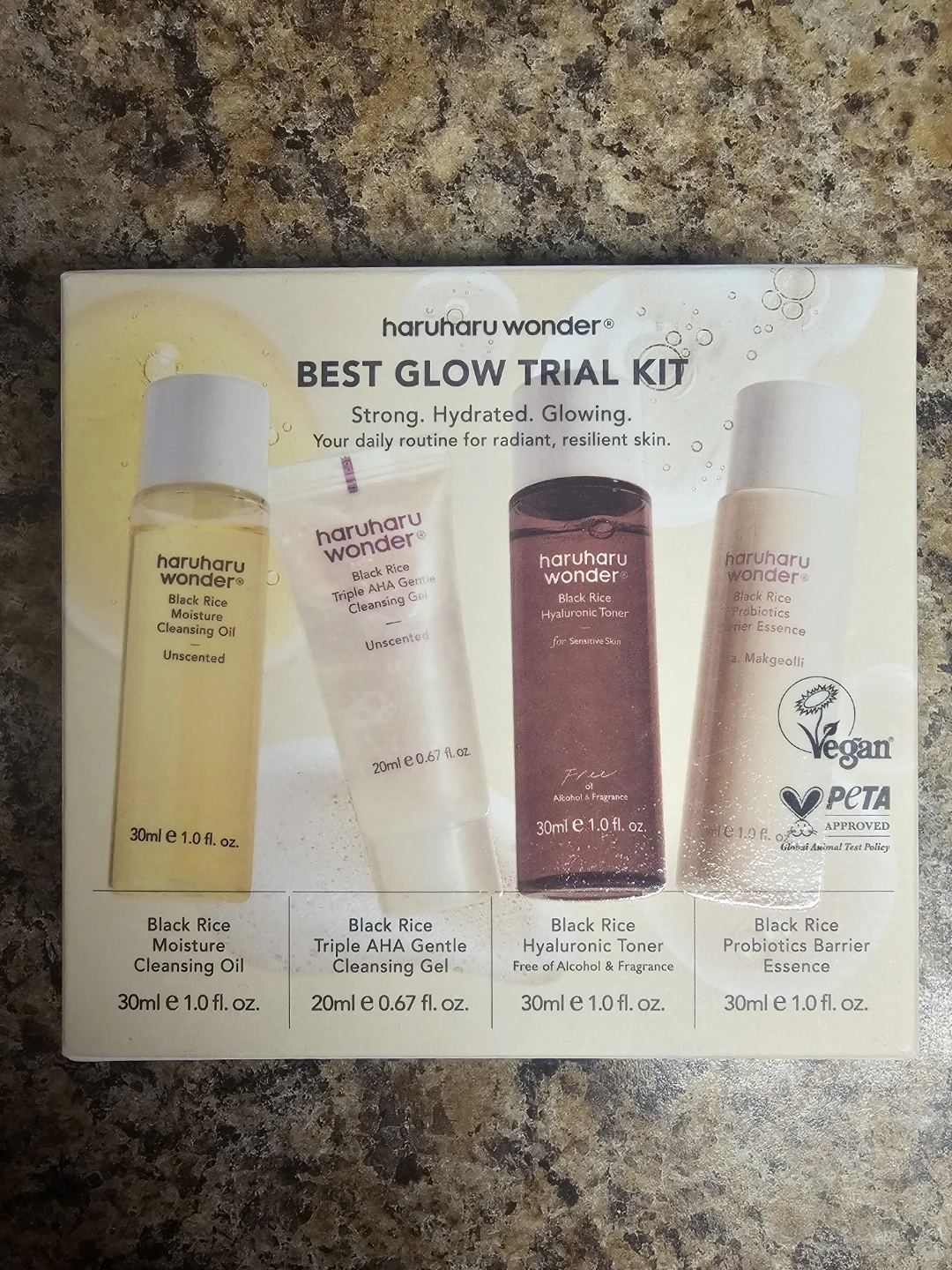 HARUHARU WONDER Best Glow Trial Kit
