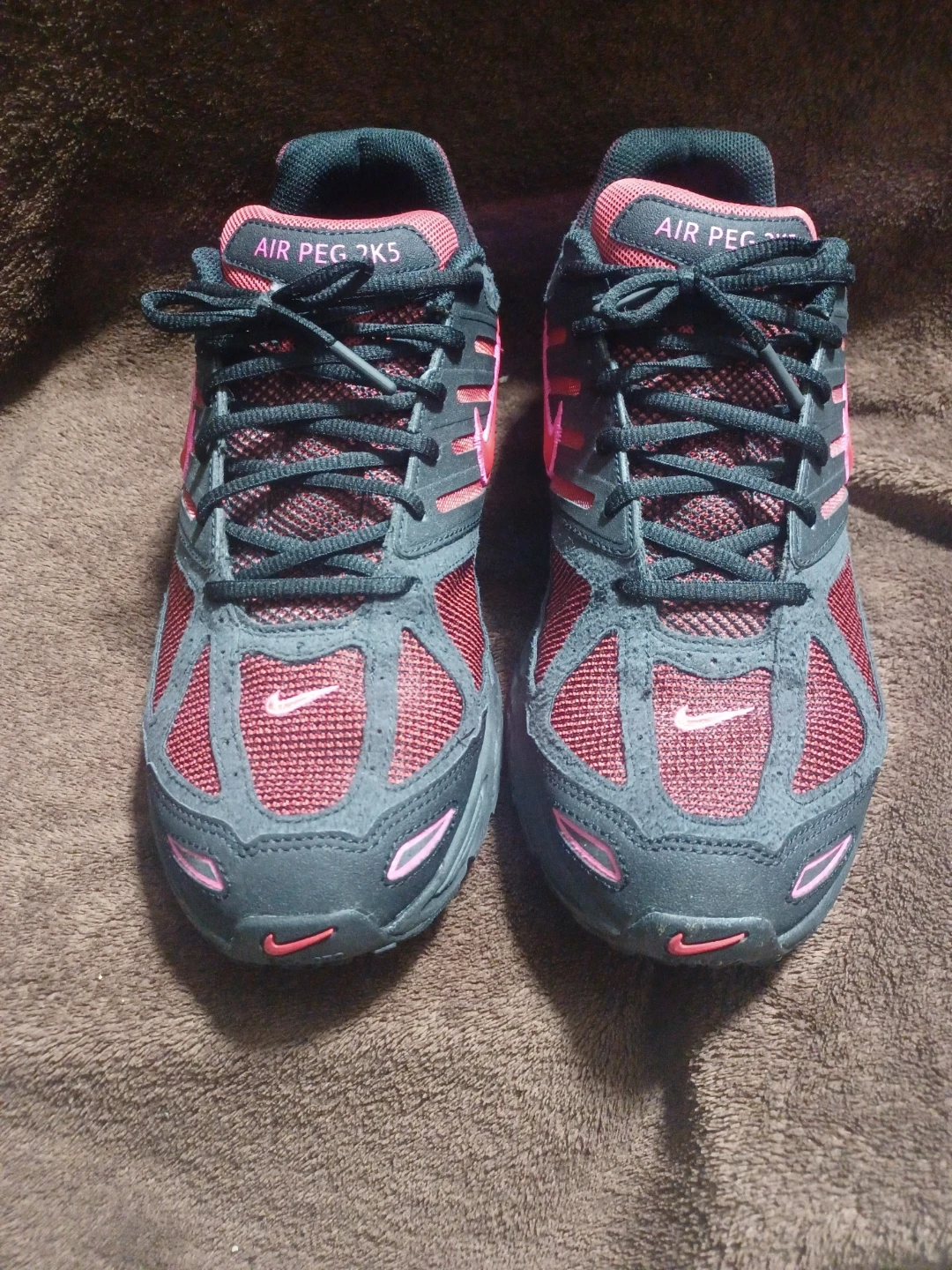 Nike air Pegasus 2k5 black fire red size 12.5 - photo 2