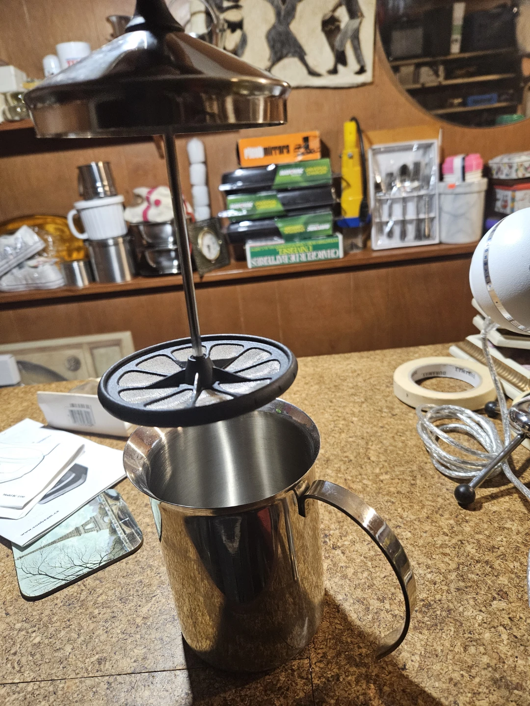 Stainless Steel Milk Frother/Steamer Pitcher - photo 5