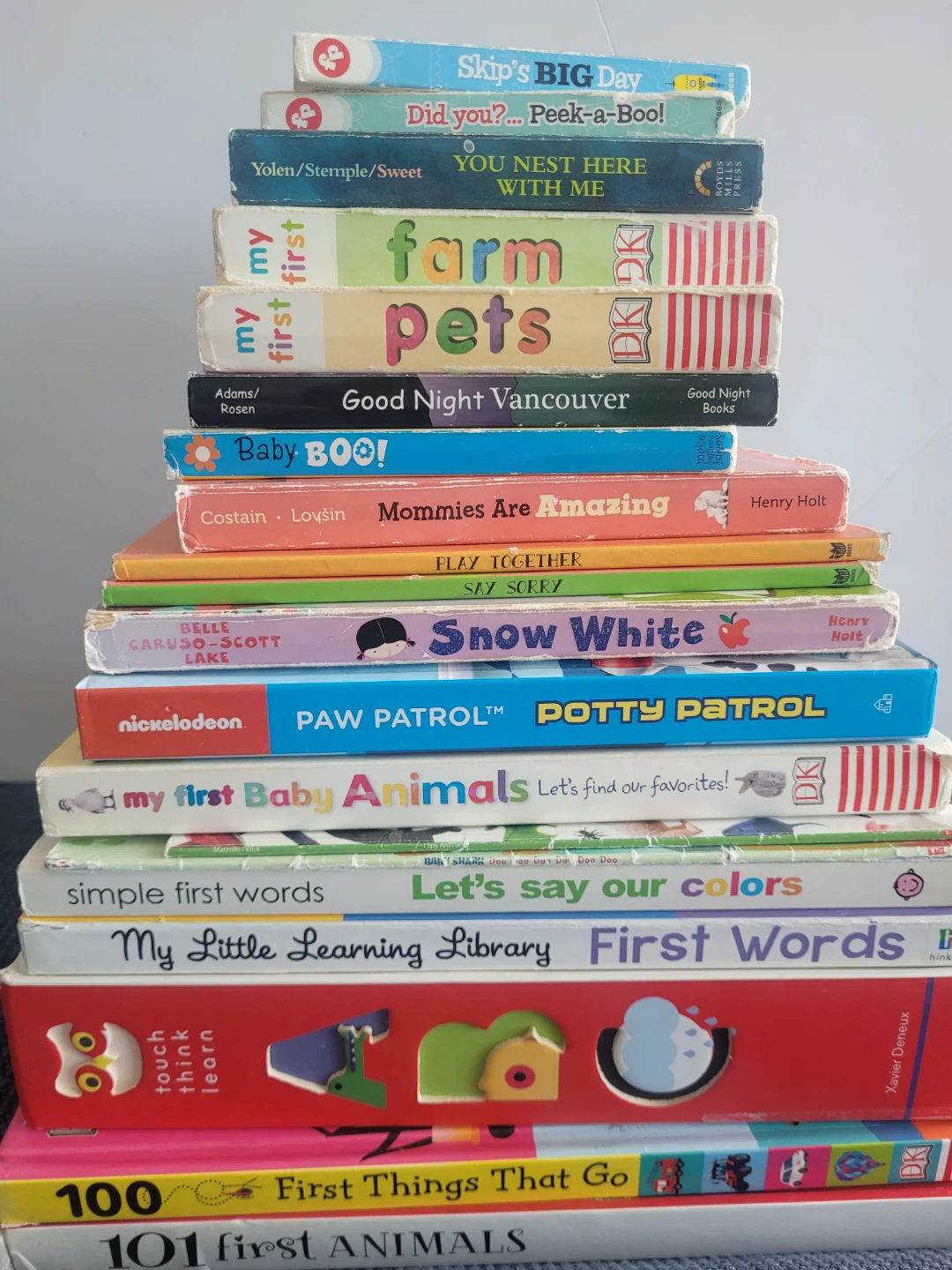 20 Assorted Children's Board Books