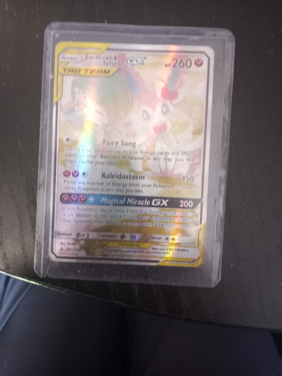 Pokemon Gardevoir & Sylveon GX TAG TEAM Trading Card - photo 4