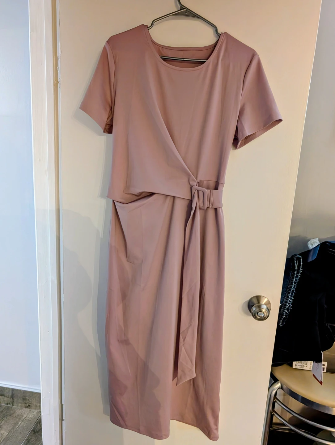 Women's Short Sleeve Wrap Dress