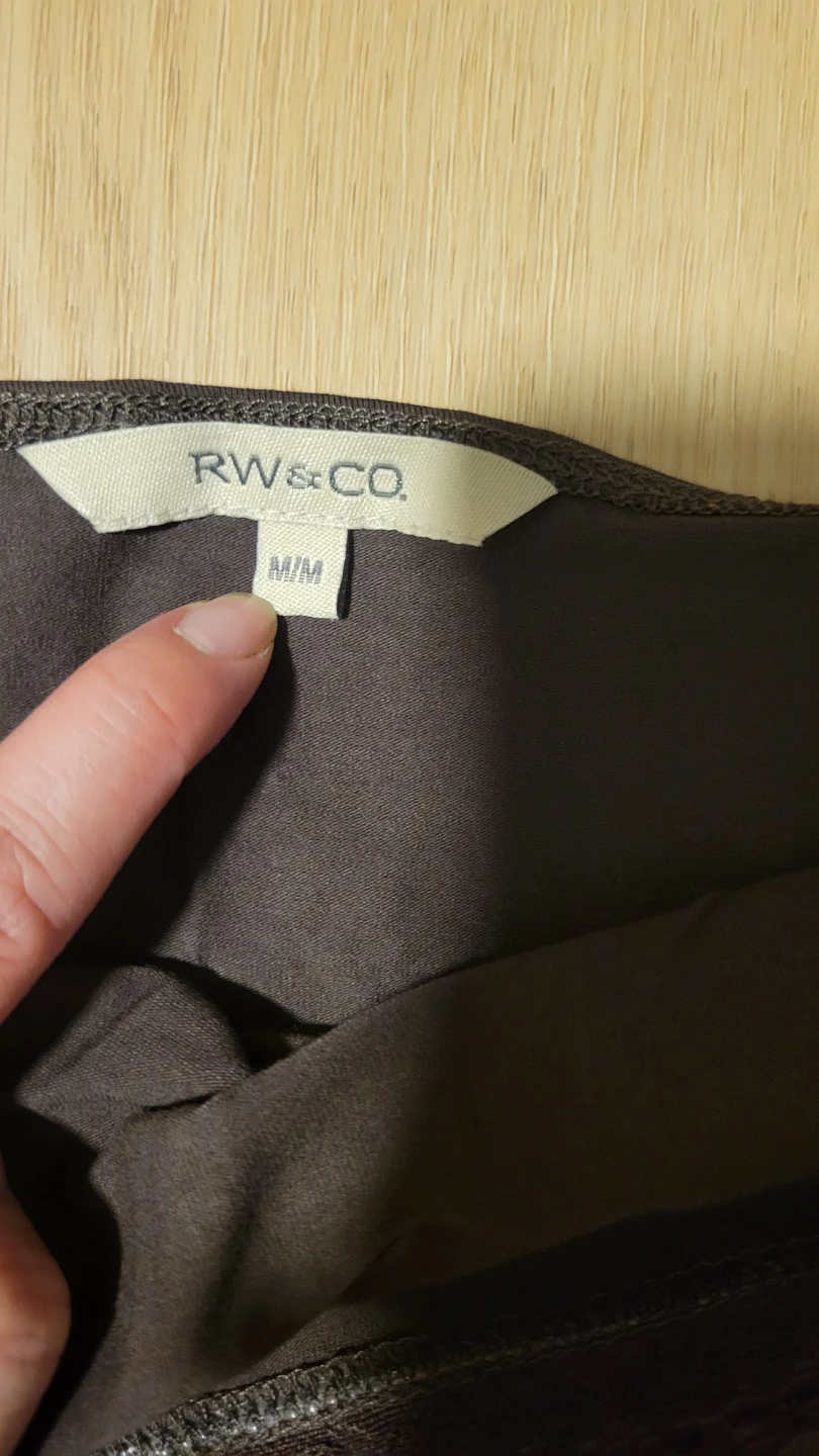 RW & CO. Brown Lace Trim Cami - M/M - photo 2