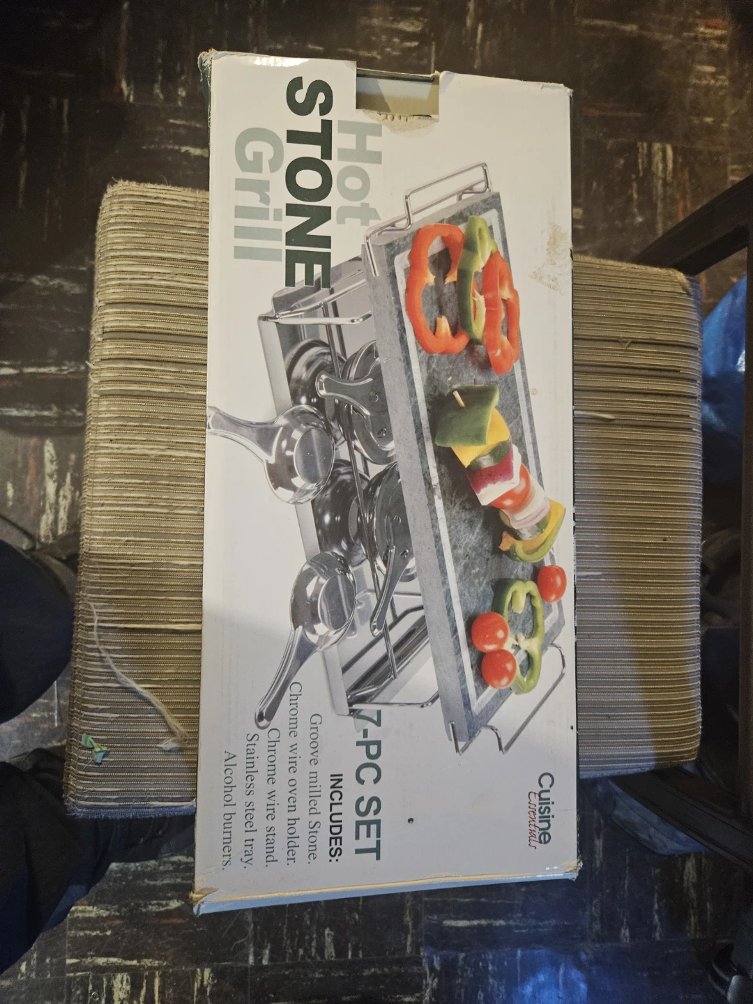 Cuisine Secrets Hot Stone Grill 7-Pc Set - photo 5