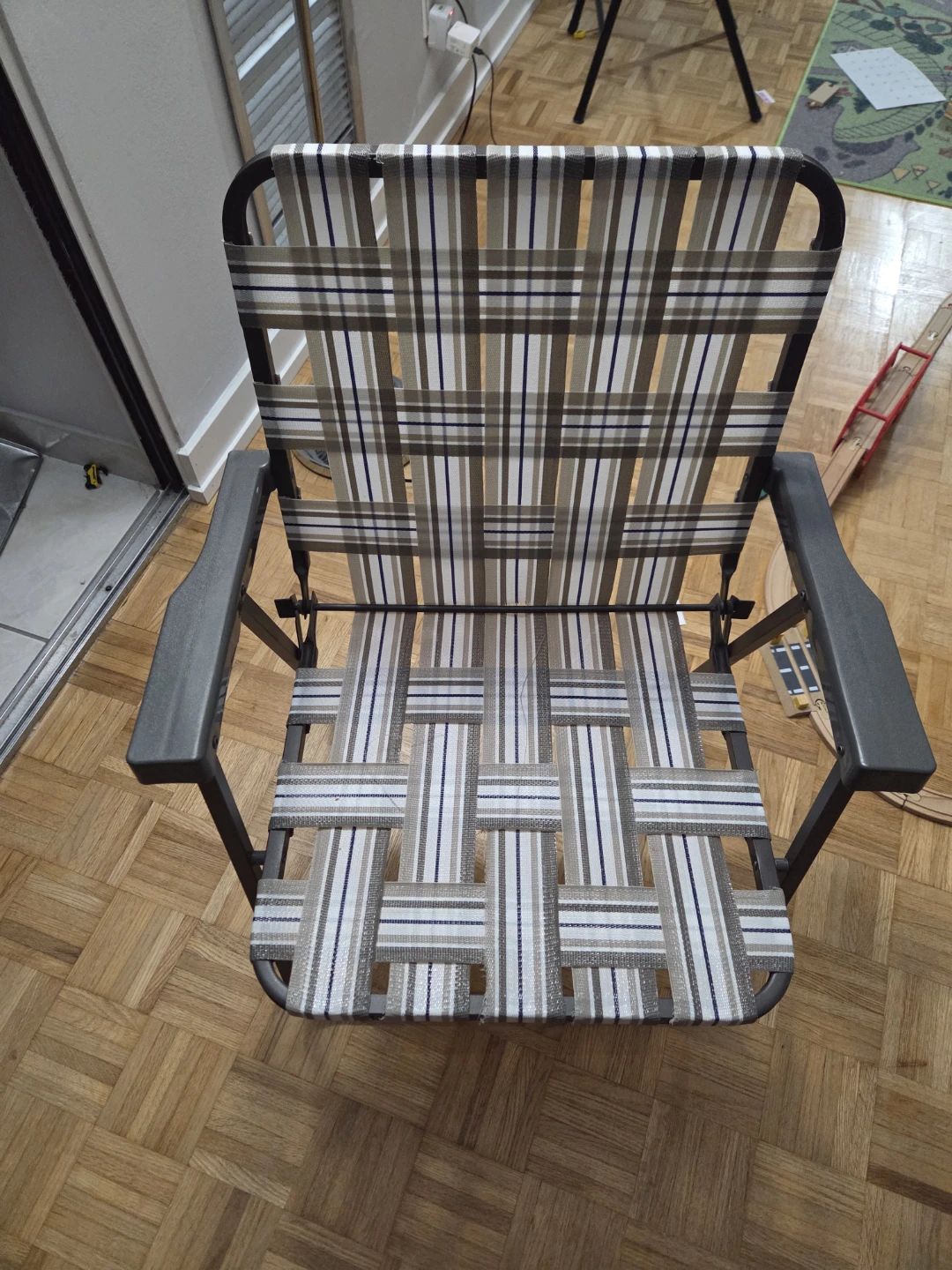 Folding Webbing Lawn Chair