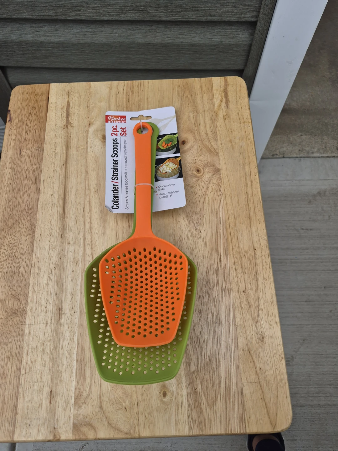 Kitchen Tools Colander Strainer Scoops 2-pc Set