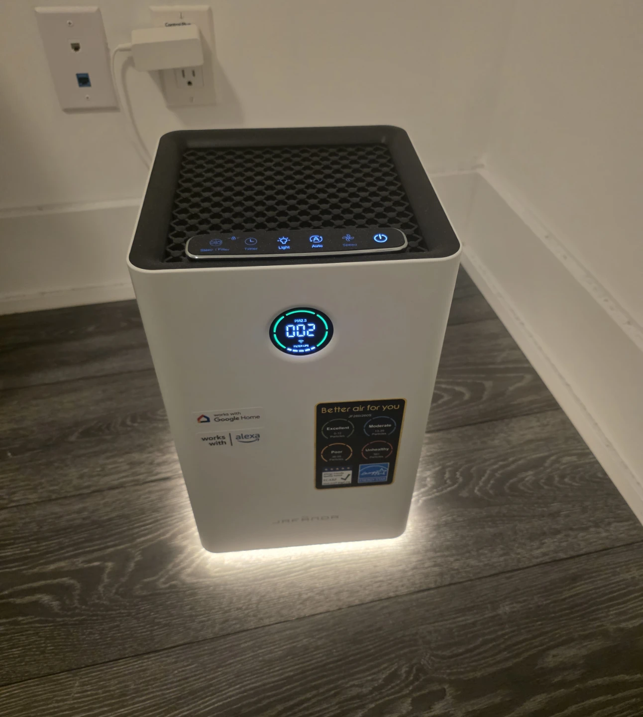 Jafanda Air Purifier JF260S Smart WiFi Alexa Google Home - photo 2