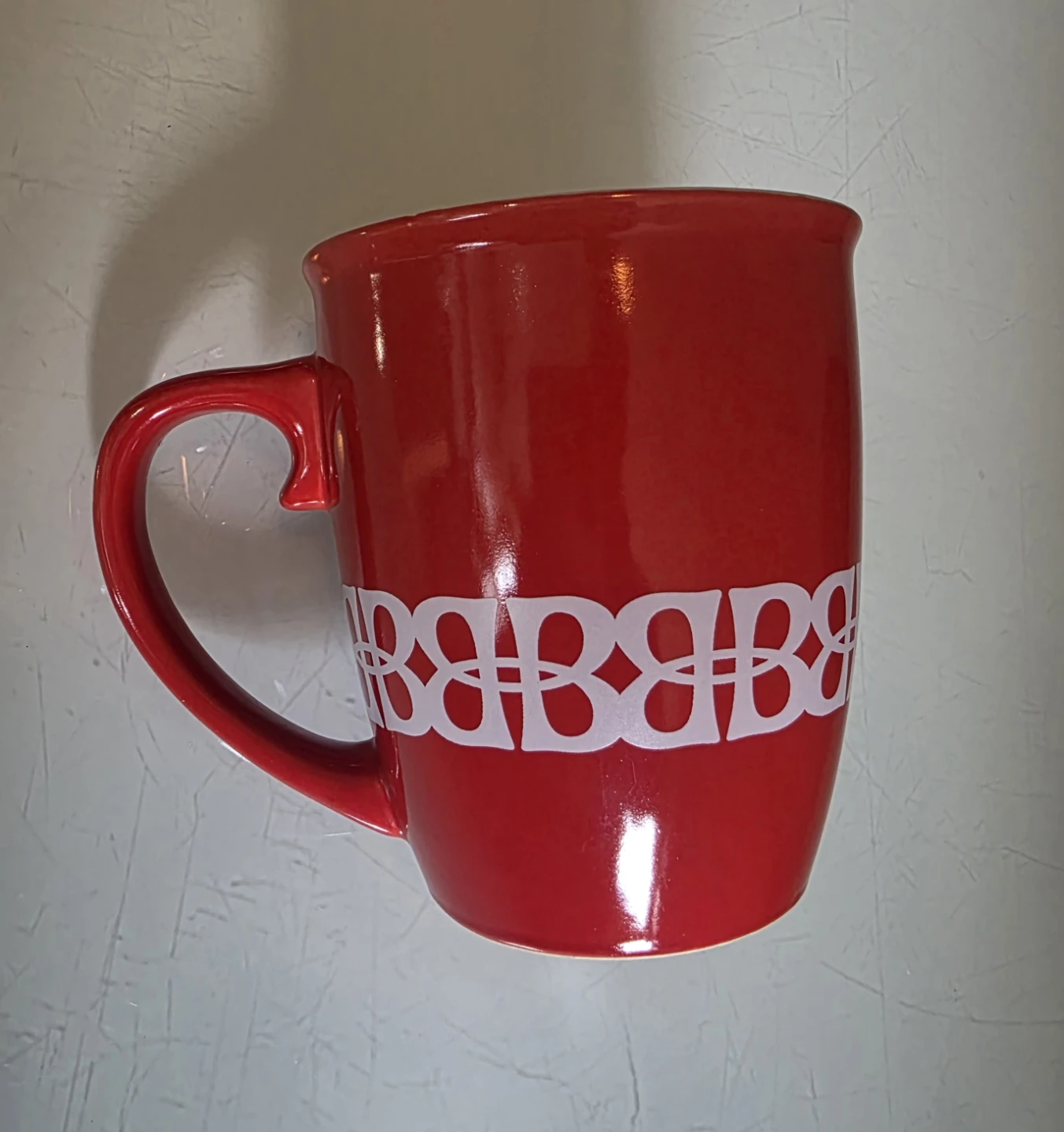 Vintage 1990s Baileys Irish Cream Red Ceramic Mug - photo 2