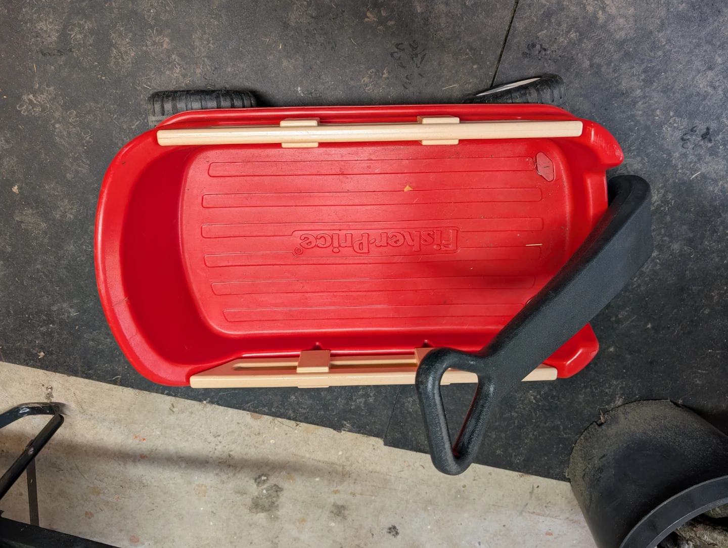 Fisher-Price Red Little People Wagon