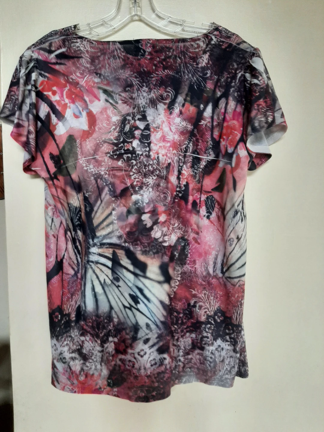 One World Butterfly Print Top XL - photo 4