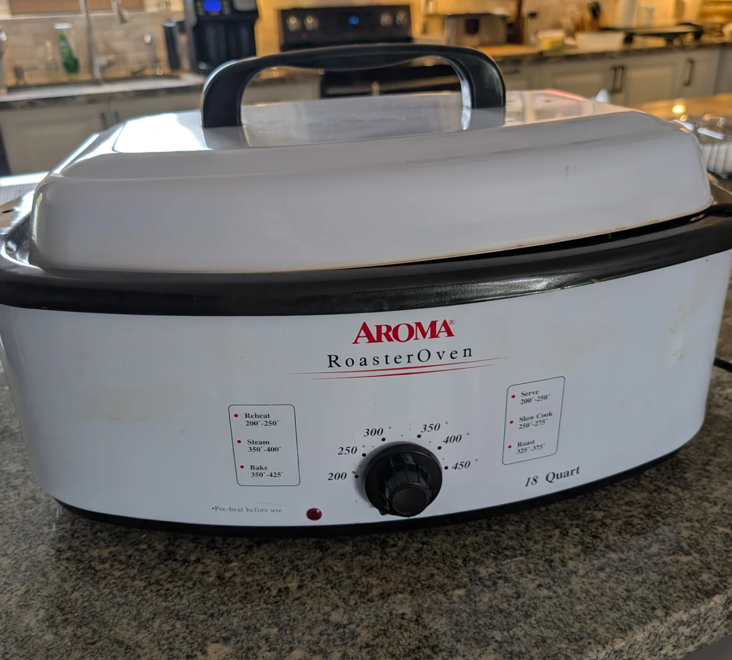 Aroma 18 Quart Roaster Oven - photo 2