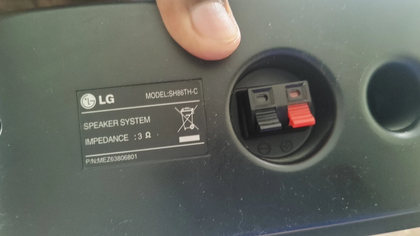 LG Speaker System SH86SH-S - photo 2