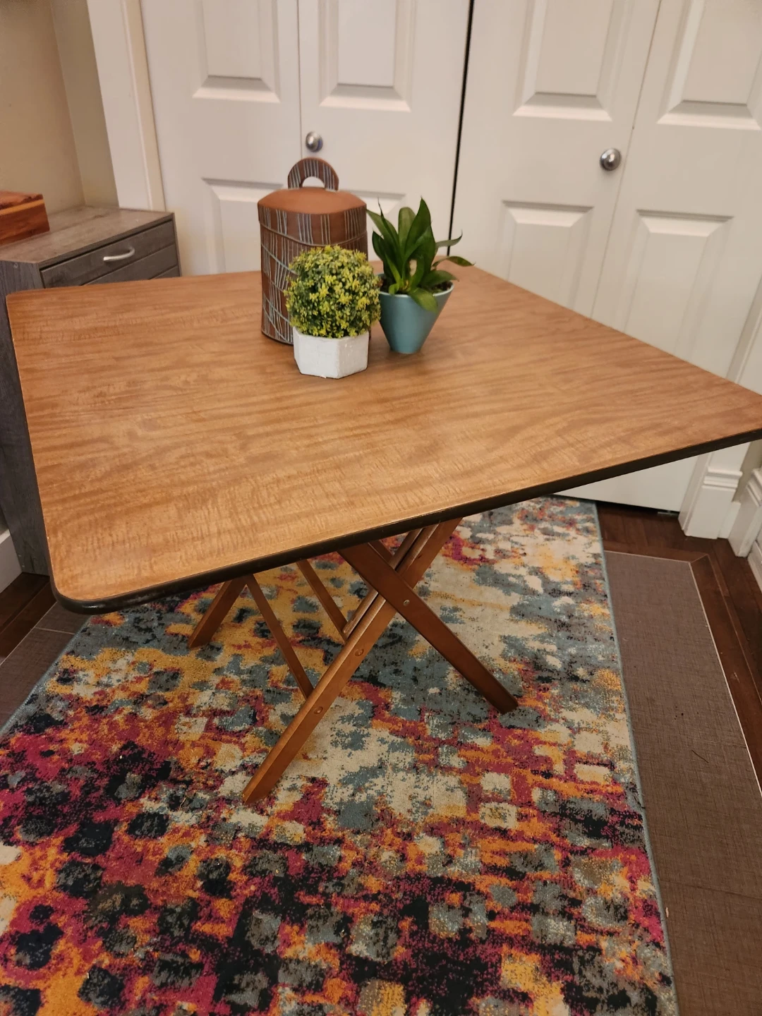 MID CENT Foldable dining Table Canadian made clement furniture - photo 3