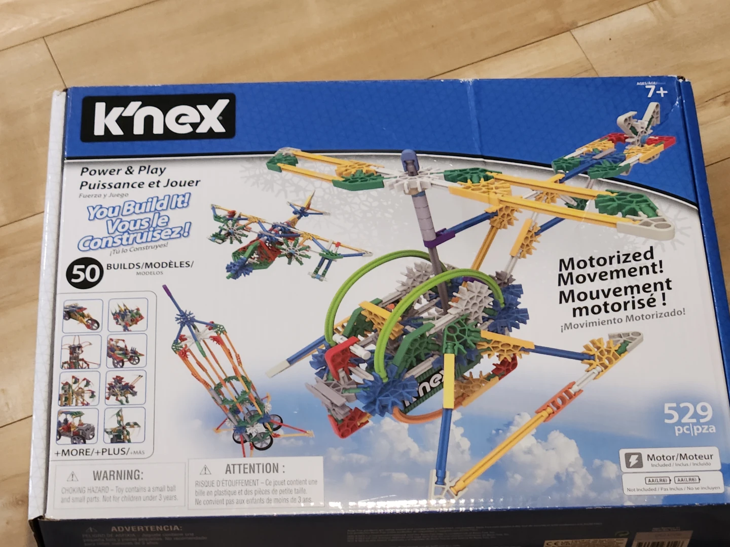 K'NEX 529 Piece Motorized Movement Building Set