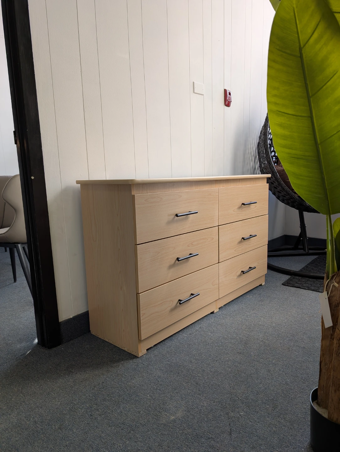 Six-drawer dresser