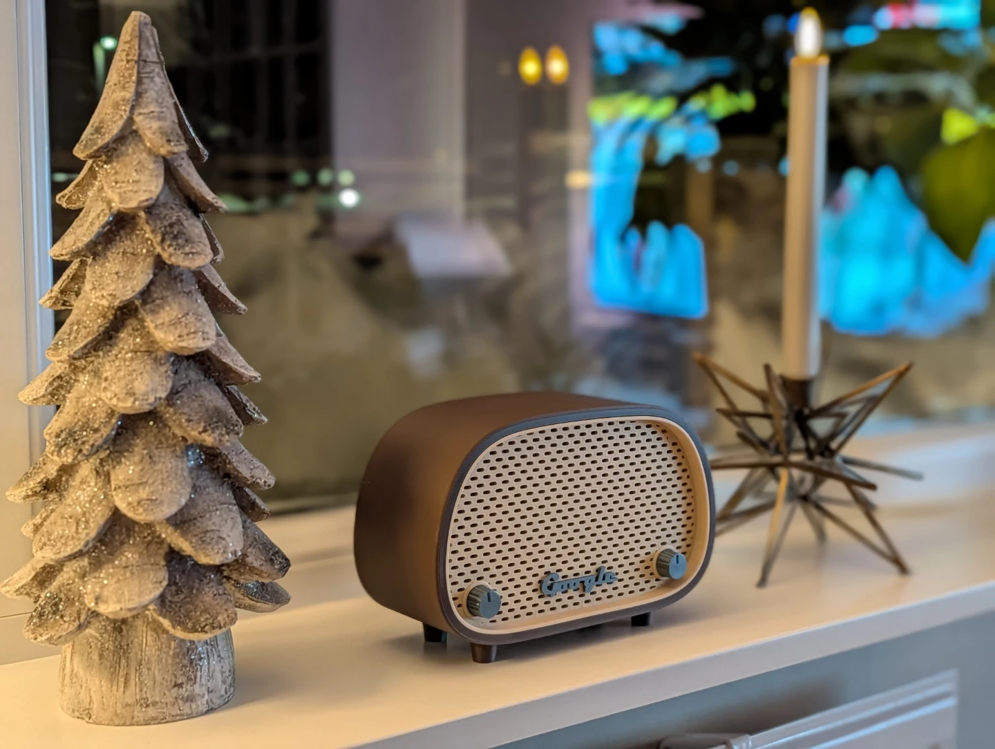 Retro Radio Case for Google Nest Mini - photo 2