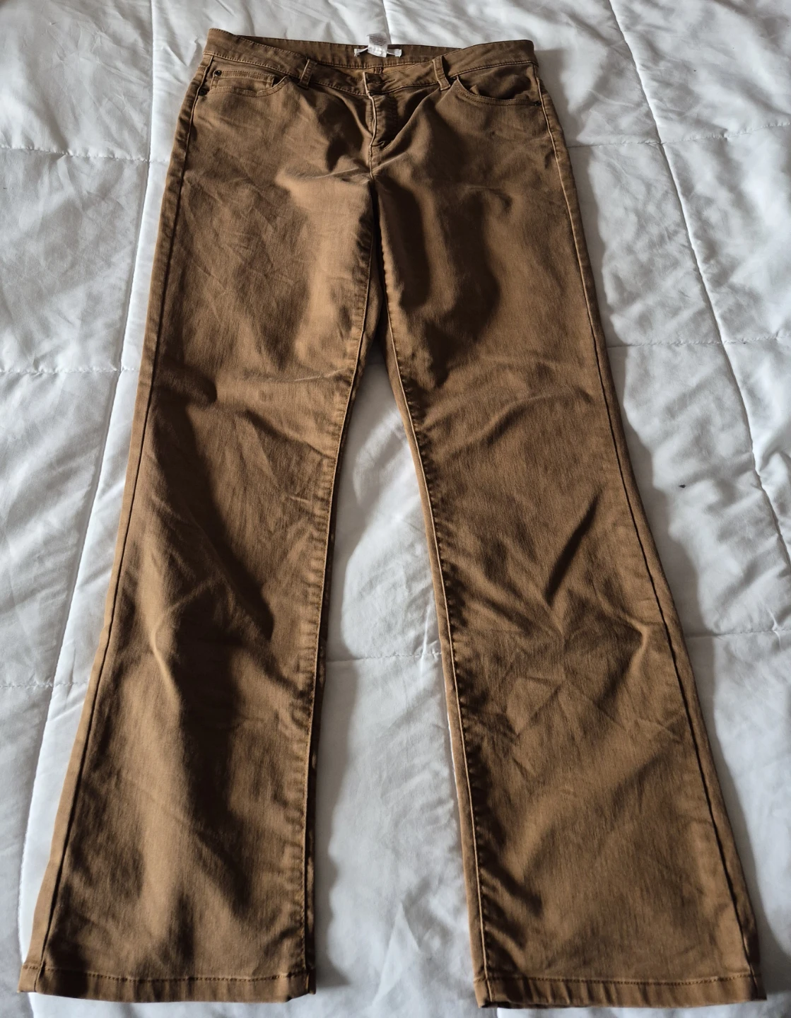 FREE Cleo Women's Size 12 Flare Pants - Brown - photo 2