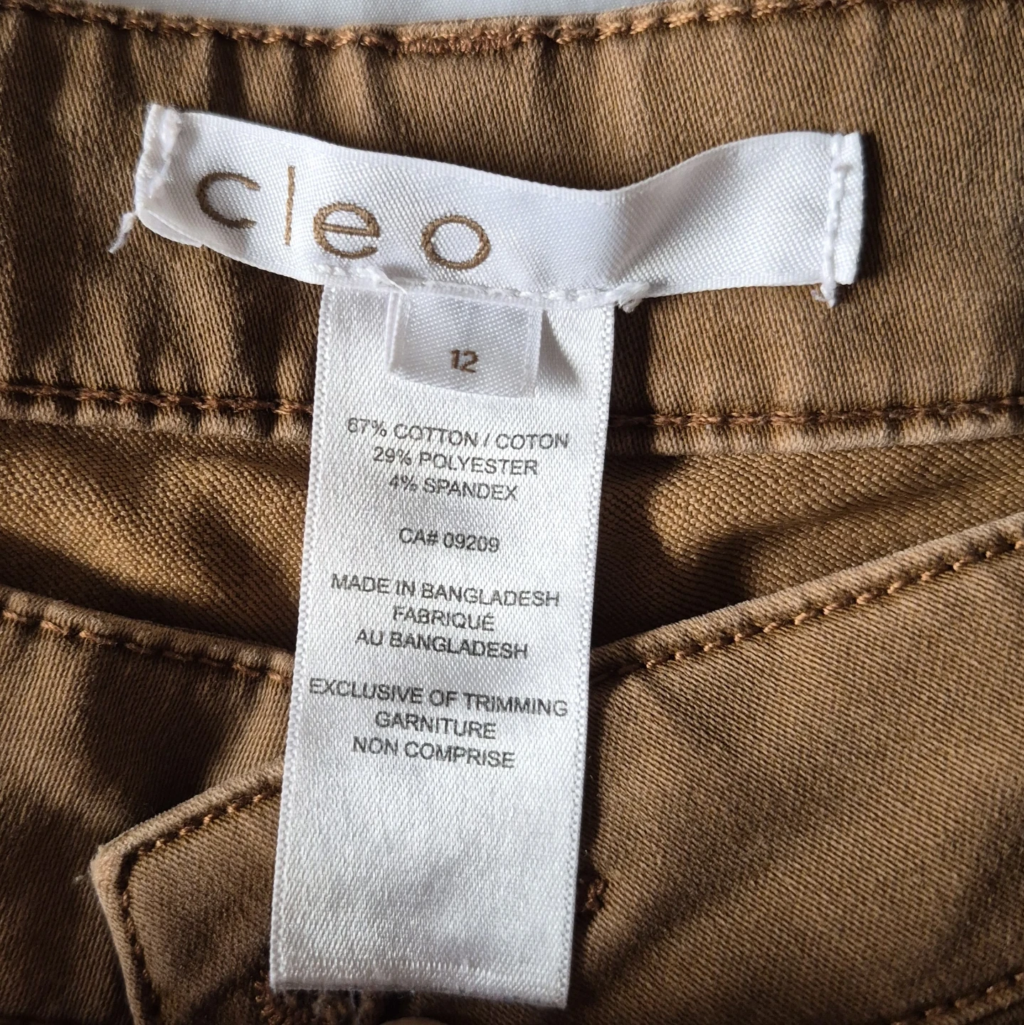FREE Cleo Women's Size 12 Flare Pants - Brown - photo 3