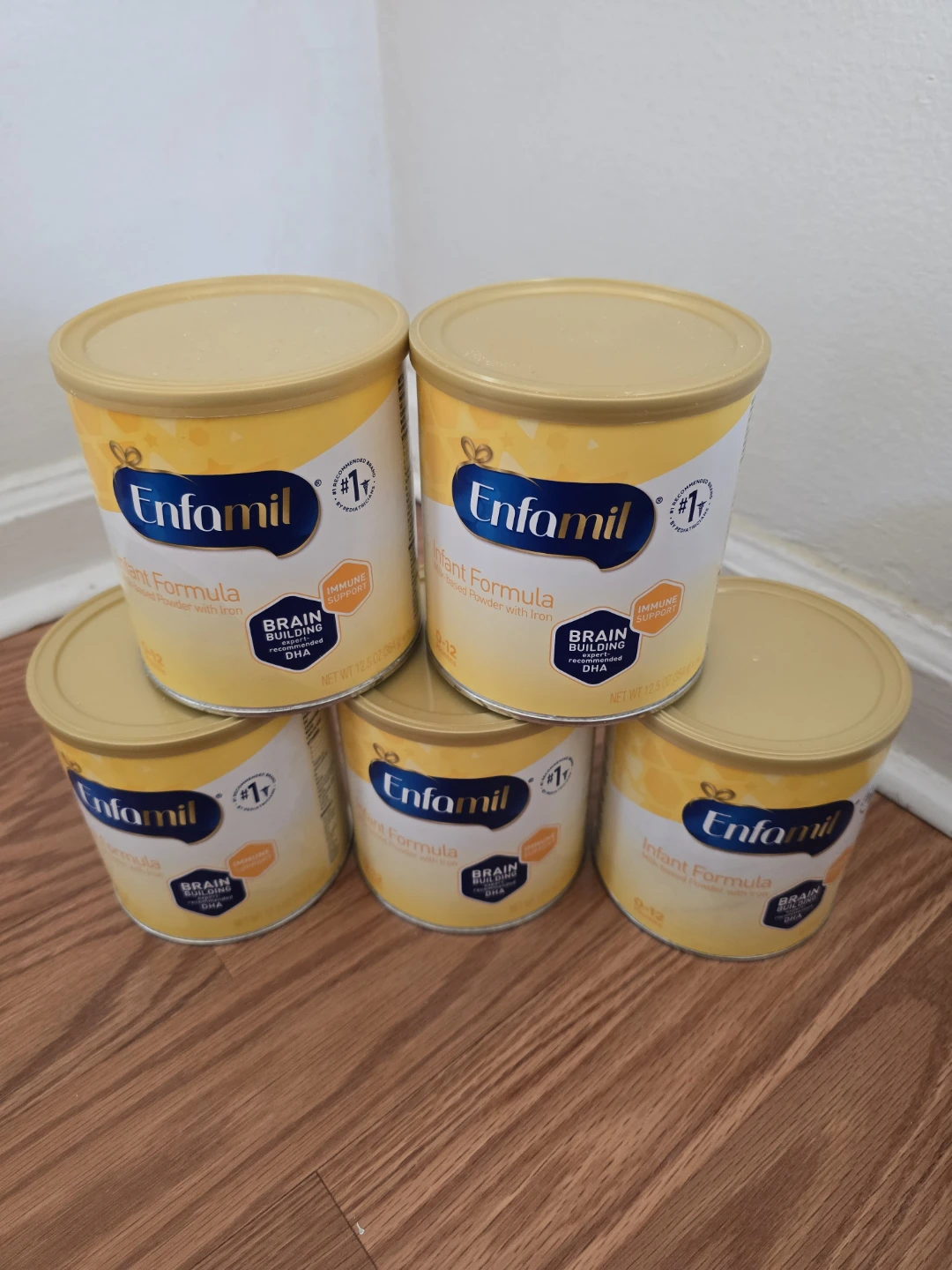5 Cans Enfamil Infant Formula - 12.5 oz each - photo 2