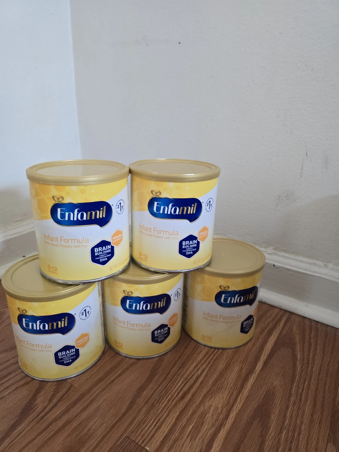 5 Cans Enfamil Infant Formula - 12.5 oz each - photo 4