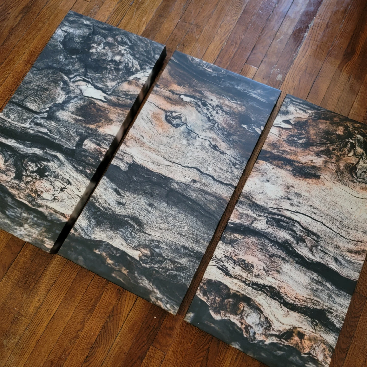 Ashen Wood Multi Panel Canvas Wall Art