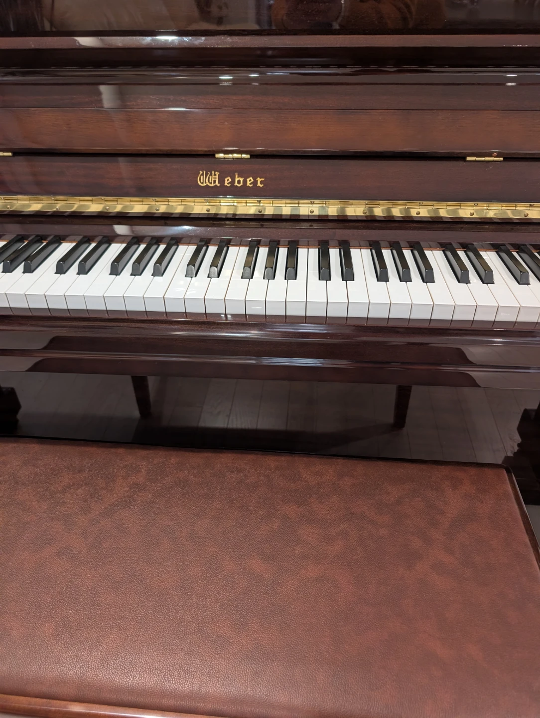 Weber Upright Piano with Bench - photo 2