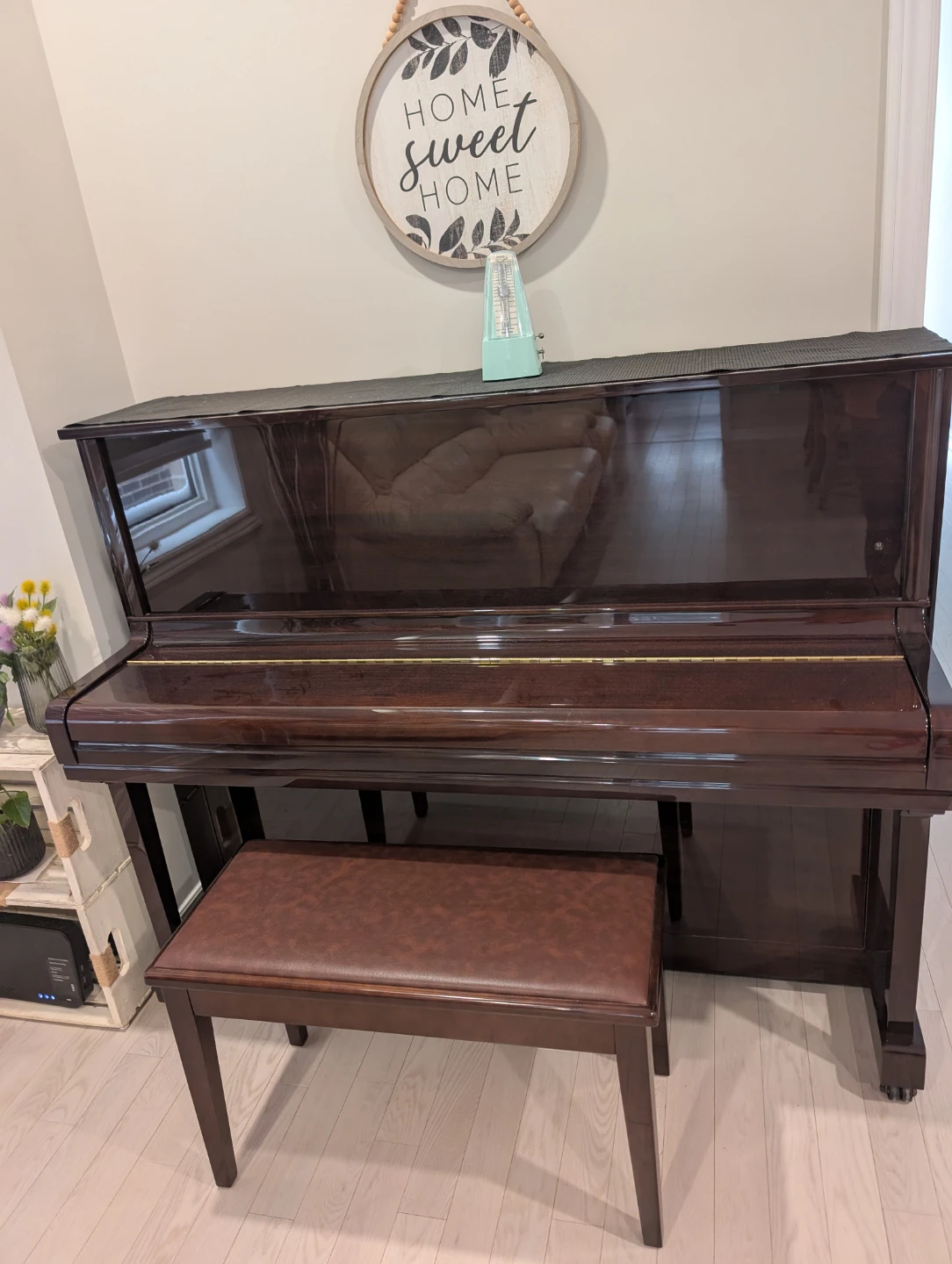 Weber Upright Piano with Bench - photo 4