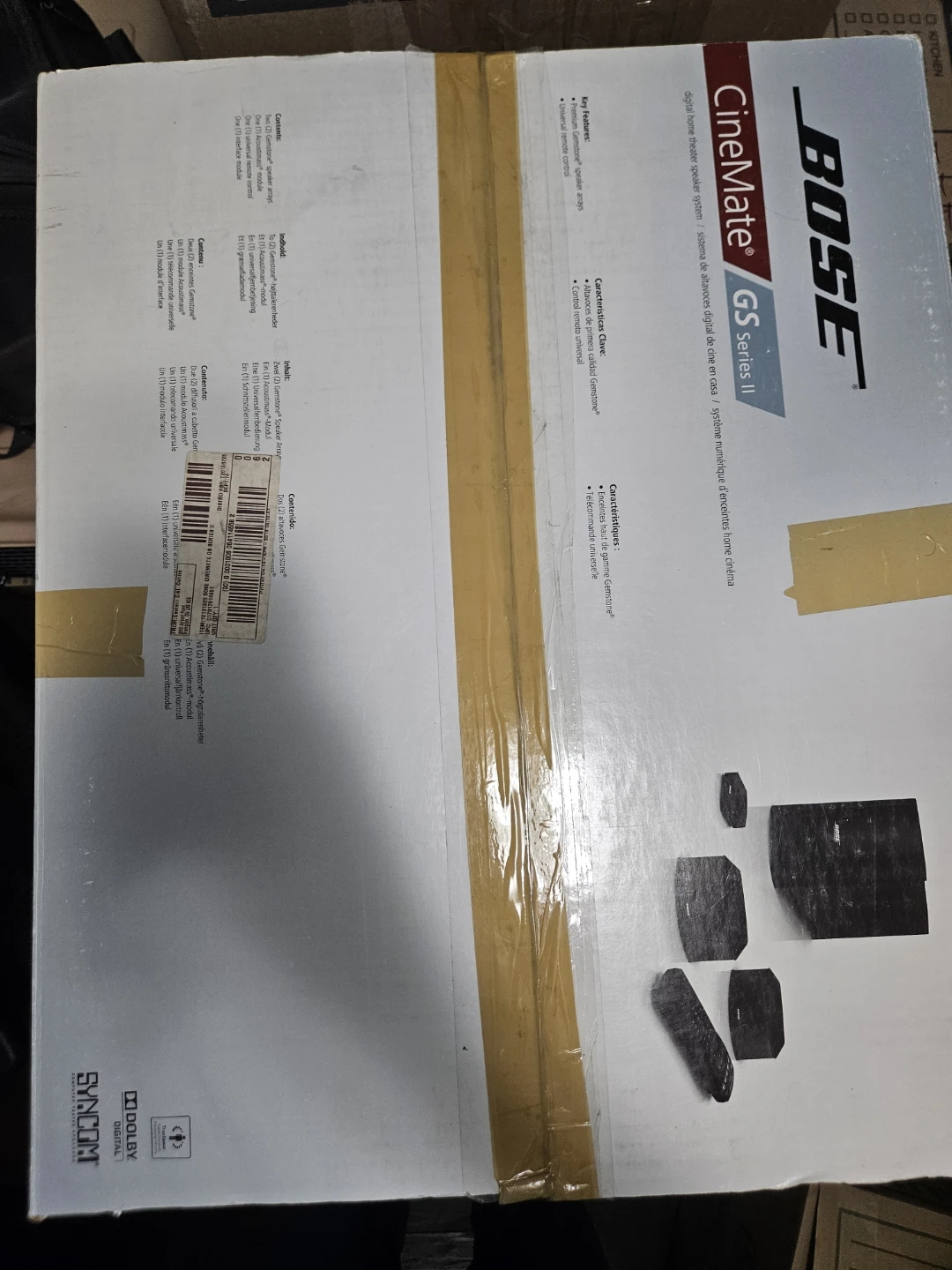Bose Home Theatre System (Original Box & Stands) - photo 3