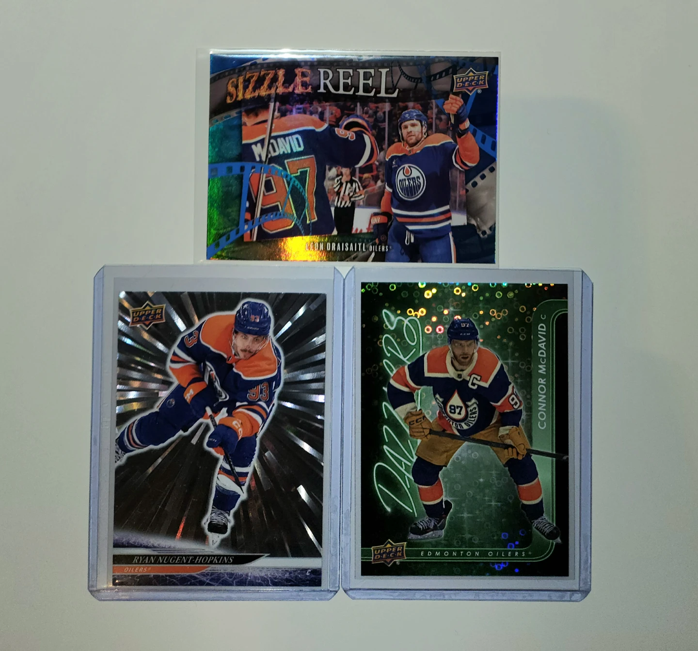 Pick Up Edmonton Oilers Hockey Card Lot Dazzler+Outburst