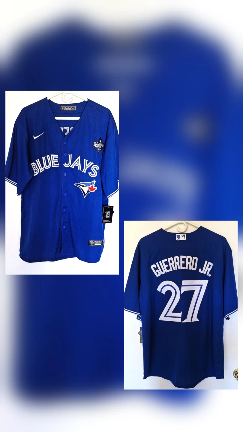 Vladimir Guerrero Blue Jays 2025 World Series Nike Jersey XXXL