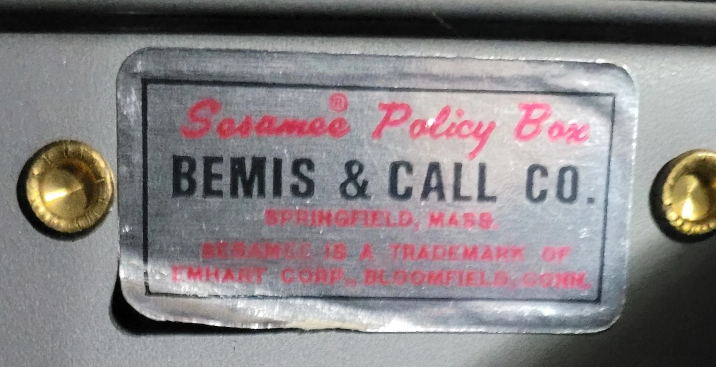 Bemis & Call Sesamee Policy Box - photo 5