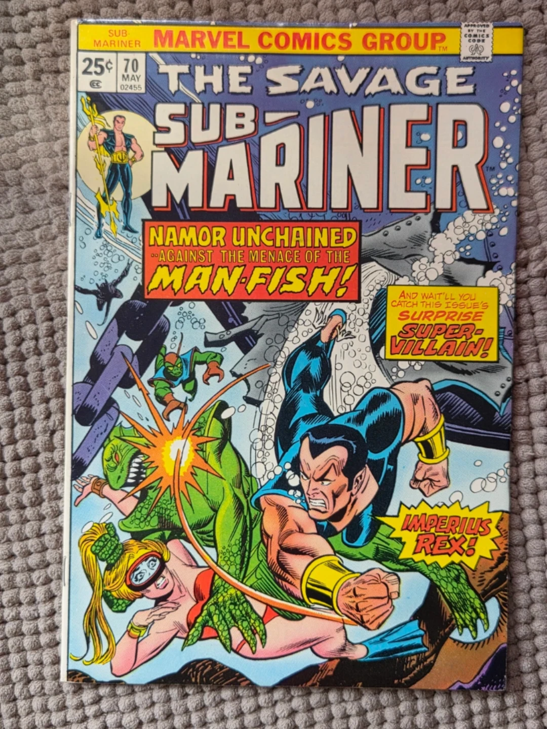 The Savage Sub-Mariner Comic #70 (May)