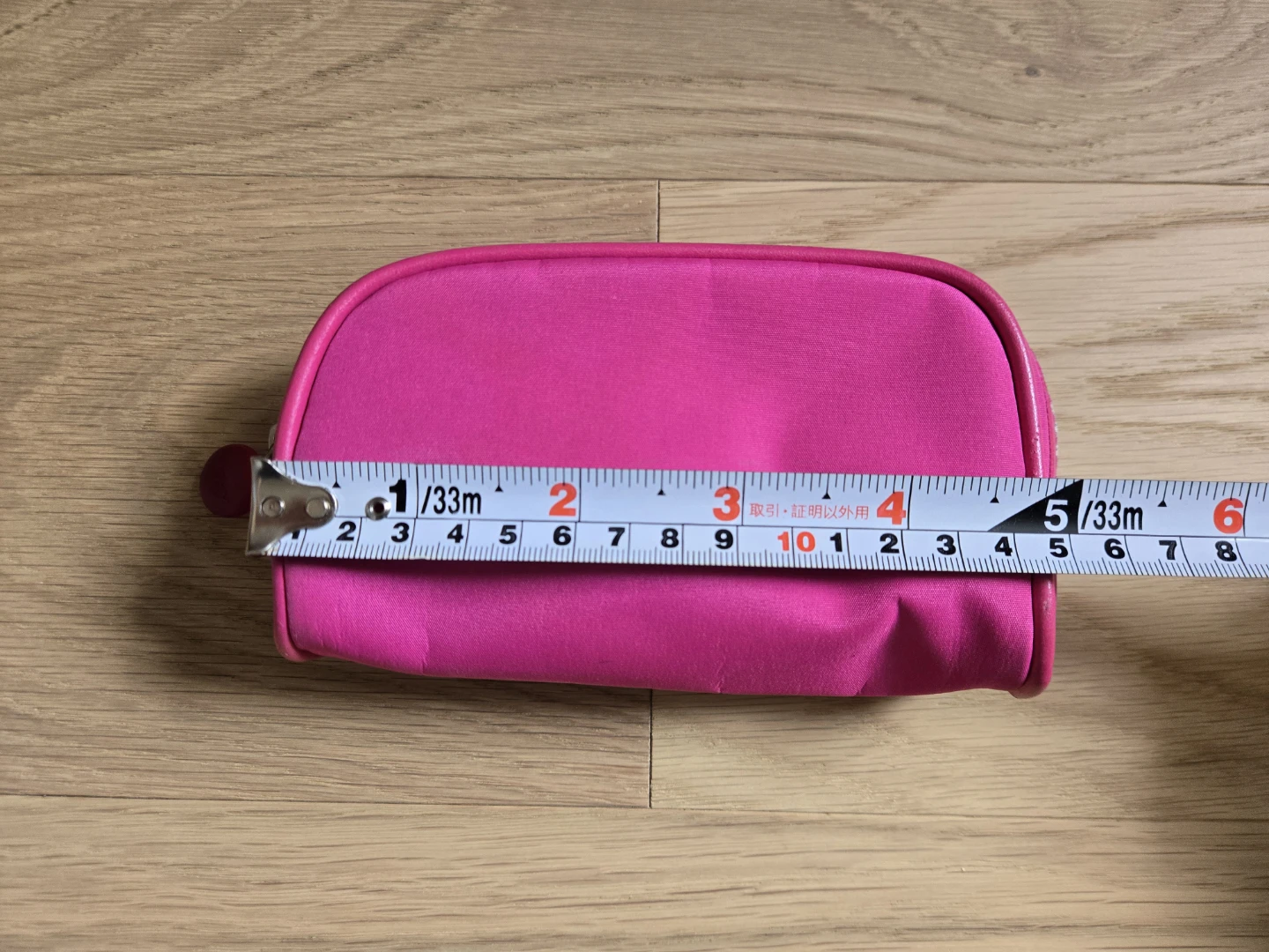 Hot Pink Makeup Pouch Lancome Cosmetic Bag - photo 2