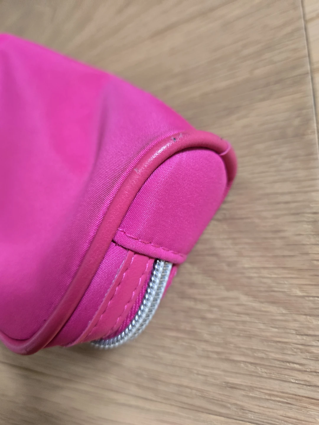 Hot Pink Makeup Pouch Lancome Cosmetic Bag - photo 5