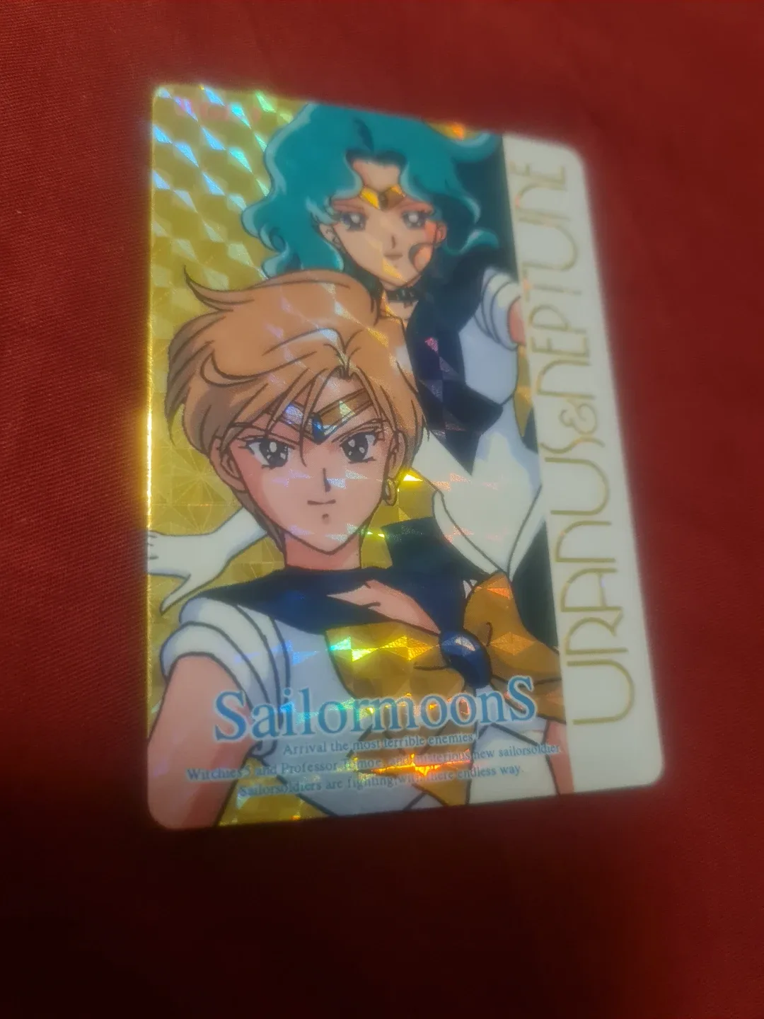 Sailor Moon Uranus & Neptune Card