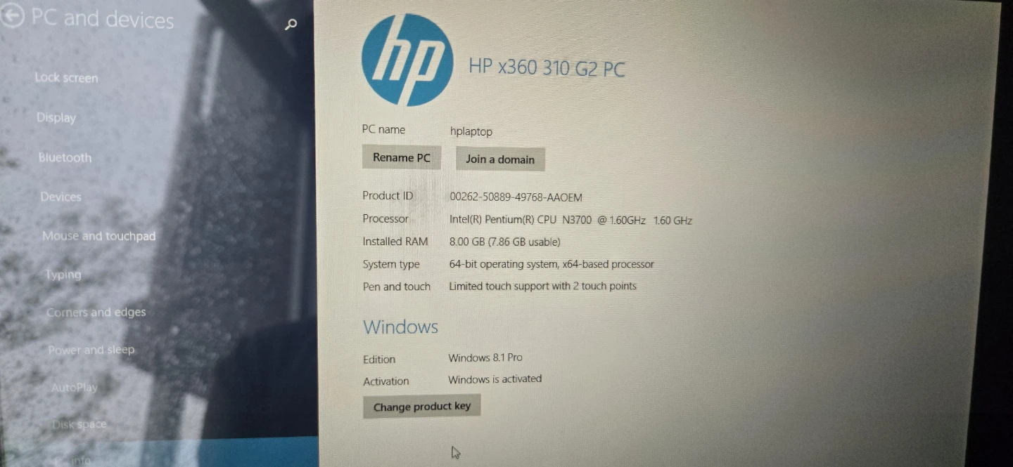 HP x360 310 G2 PC Laptop - photo 3