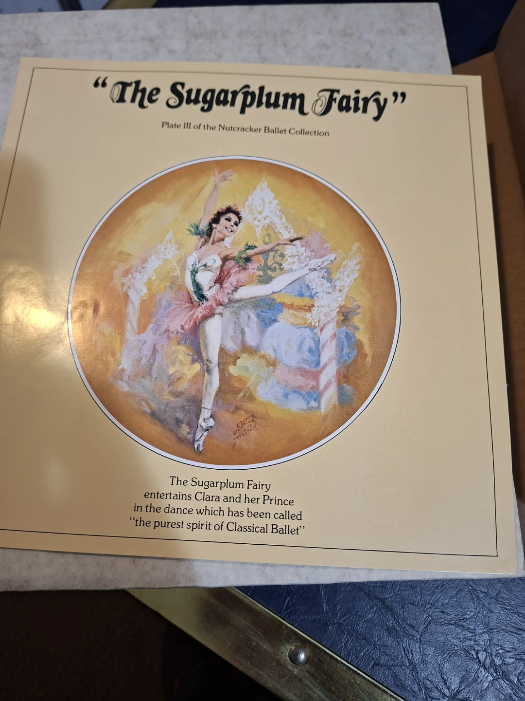 "The Sugarplum Fairy" Viletta Plate III of The Nutcracker - photo 4