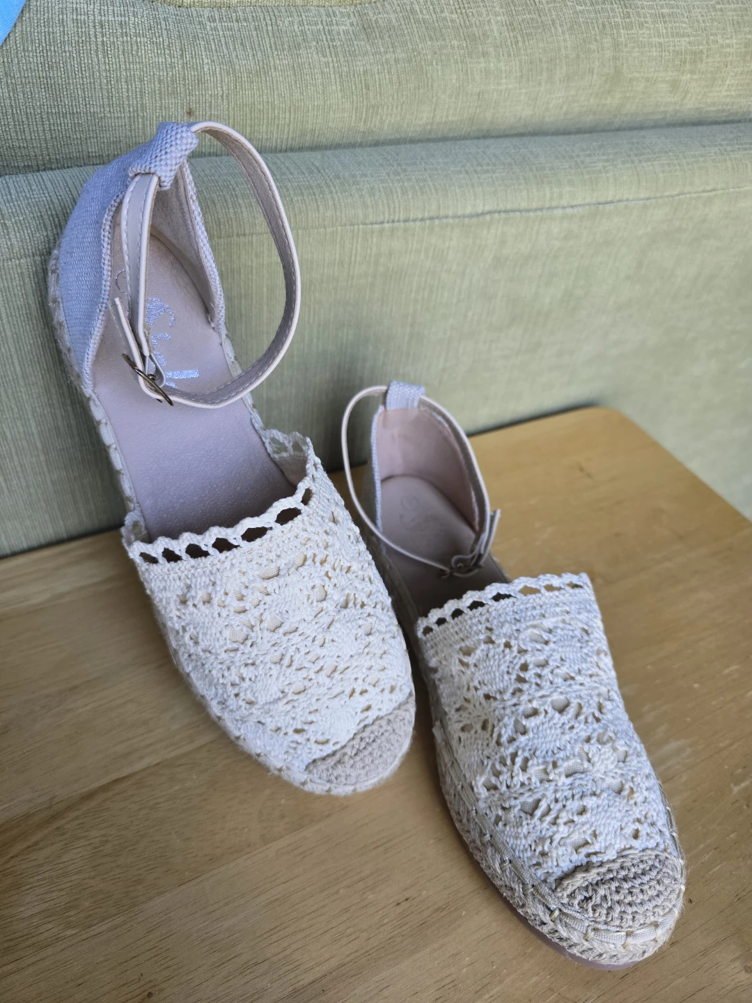 Women's Crochet Espadrille Flats