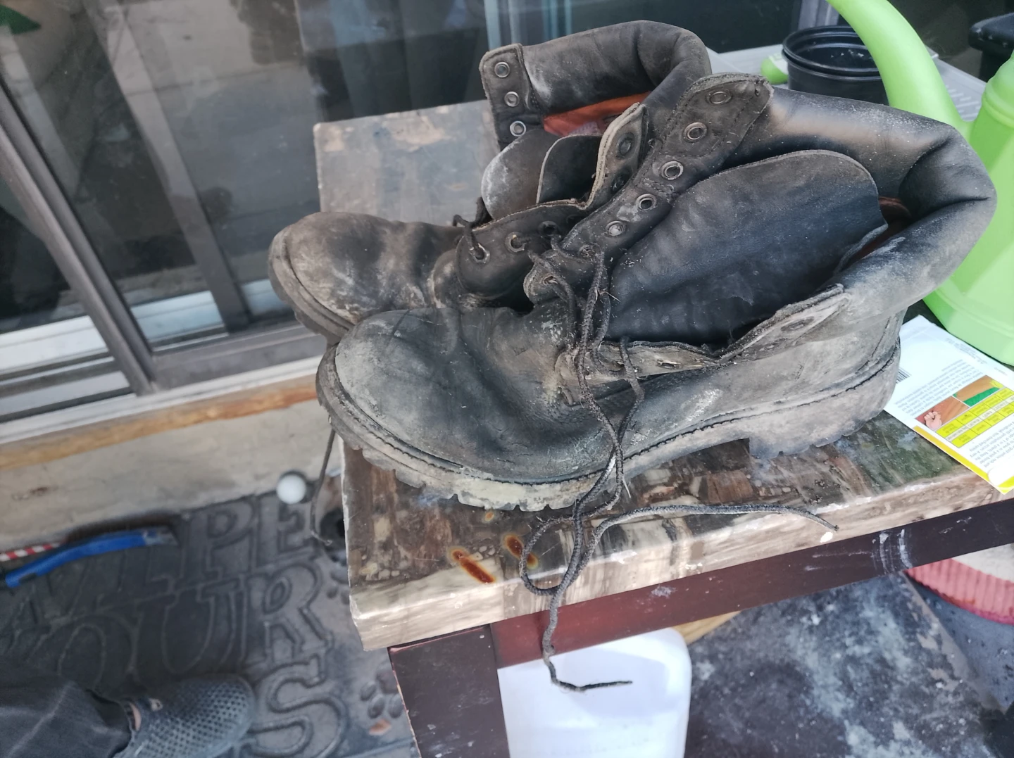 Timberland Men's 9M Genuine Leather Work Boots - photo 4