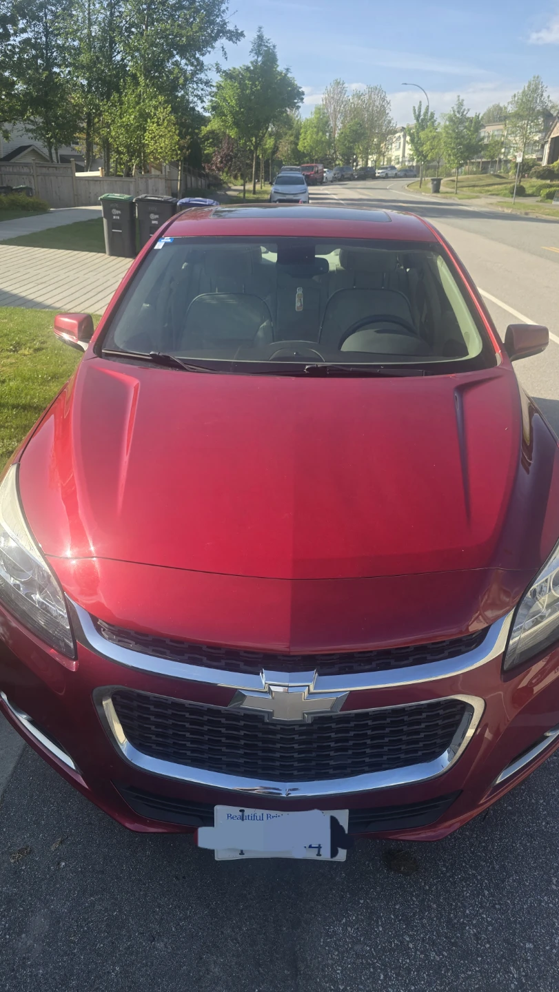 Red Chevrolet Malibu LT - 168,123 km