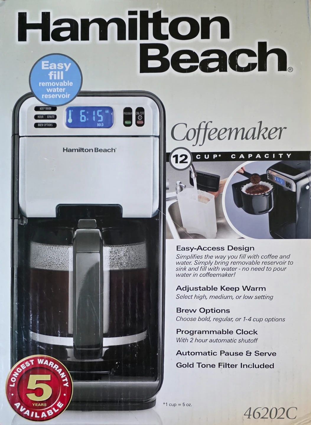 Hamilton Beach 12 Cup Coffeemaker