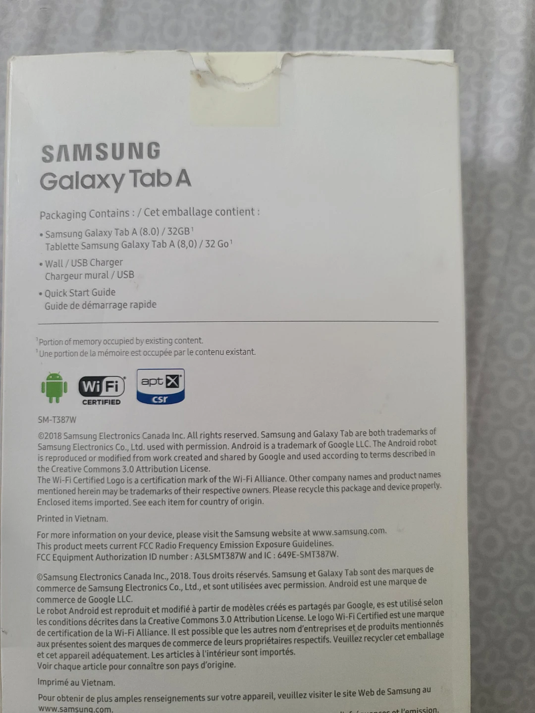 Samsung Galaxy Tab A 8.0 32GB LTE Tablet - photo 2