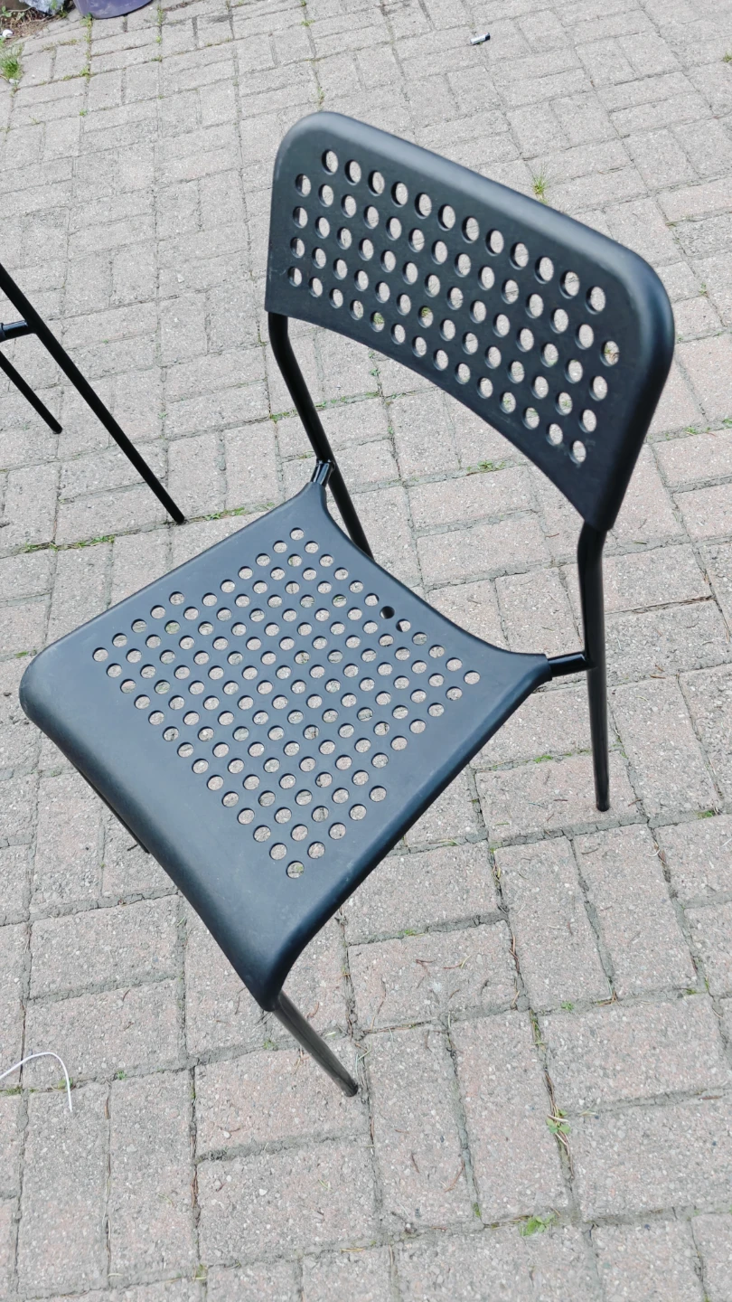 IKEA Black Dining Chair - photo 2