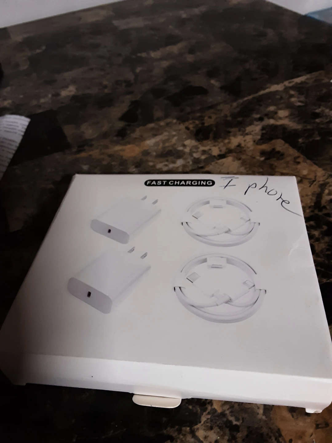 PD Power Adapter and FAST Charging Cable Set